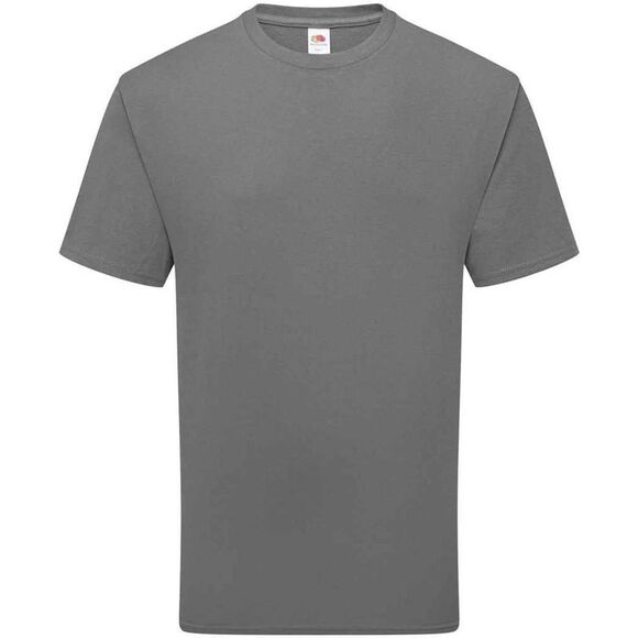 Fruit of the Loom Unisex Adult Cotton T-Shirt / Light Graphite - Picture 1 of 3
